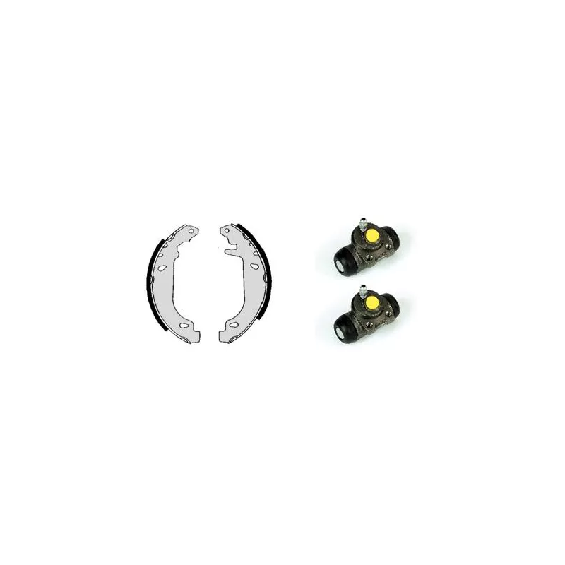 Jeu de mâchoires de frein BREMBO H 68 057