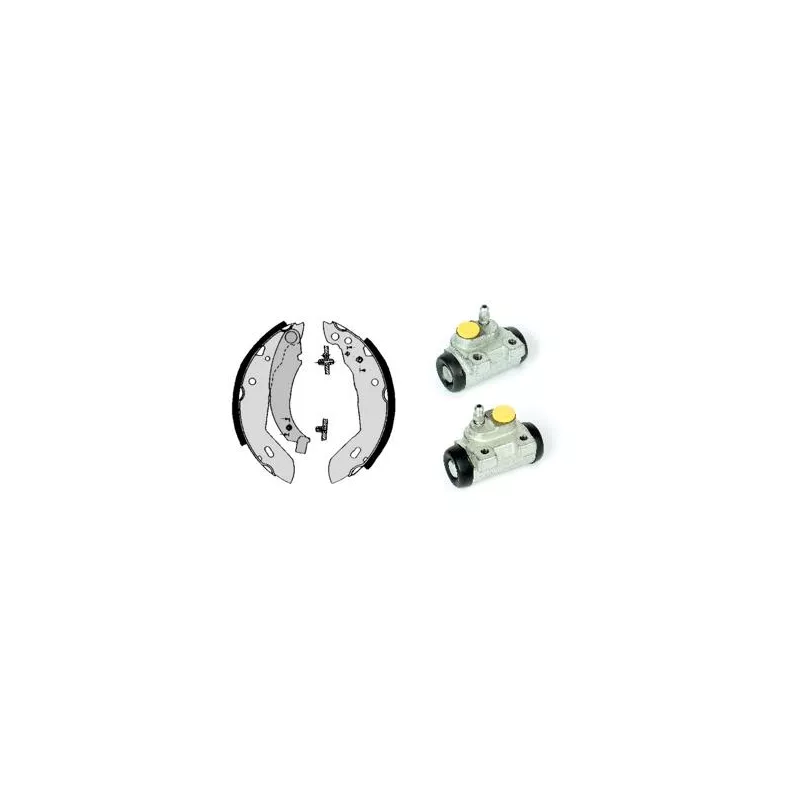 Jeu de mâchoires de frein BREMBO H 68 061
