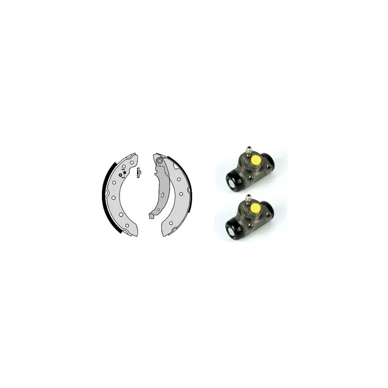 Jeu de mâchoires de frein BREMBO H 68 065