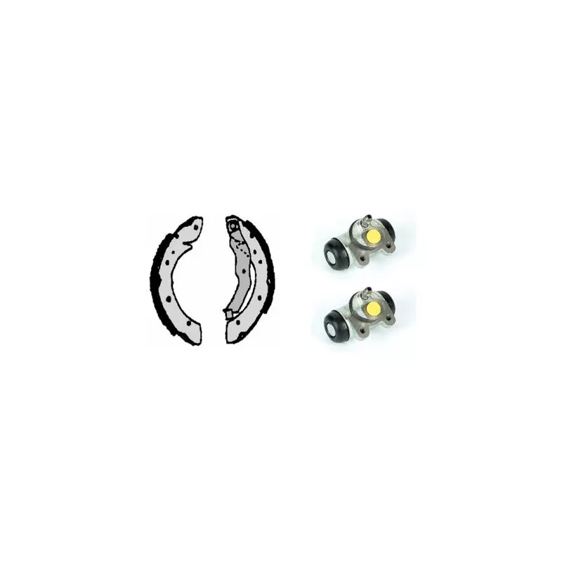 Jeu de mâchoires de frein BREMBO H 68 068