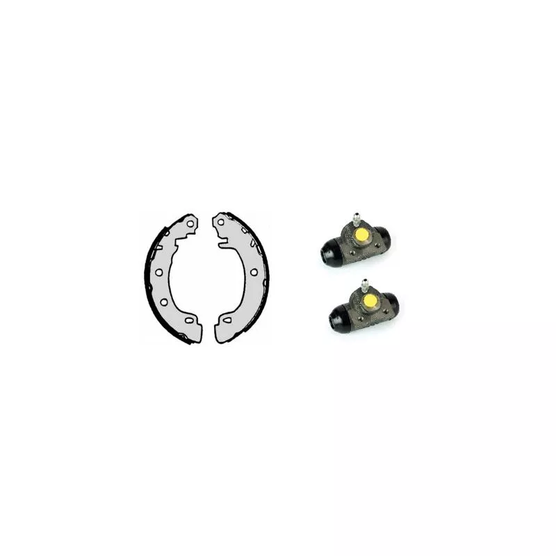 Jeu de mâchoires de frein BREMBO H 68 070