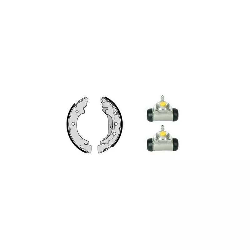 Jeu de mâchoires de frein BREMBO H 68 071