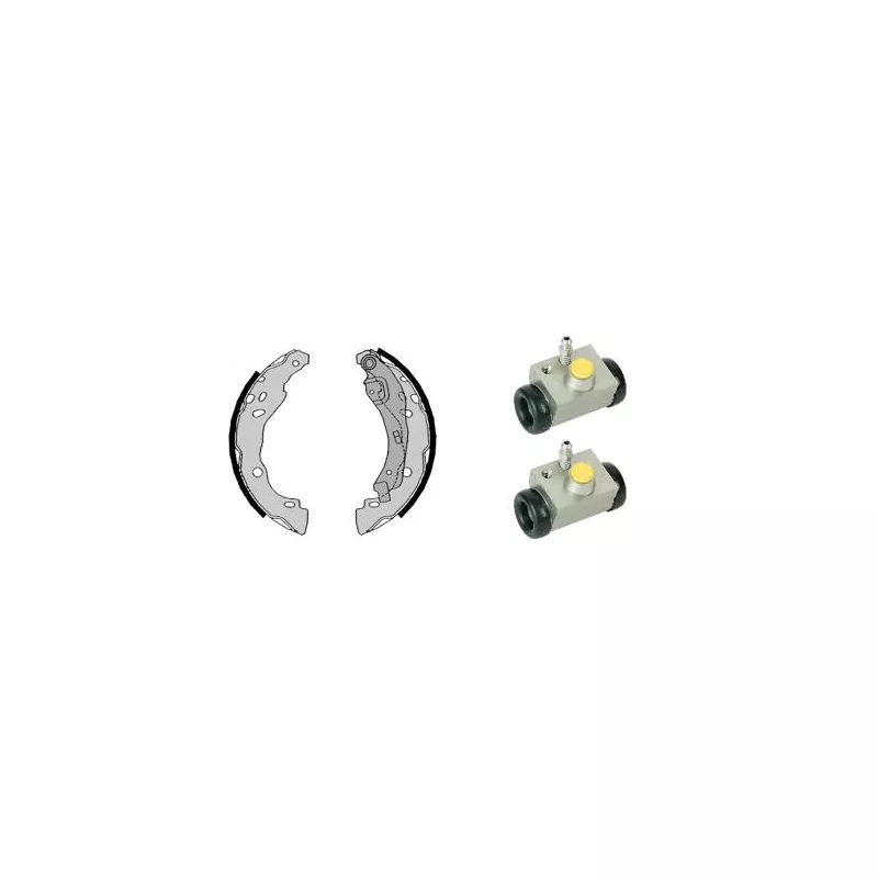 Jeu de mâchoires de frein BREMBO H 68 072