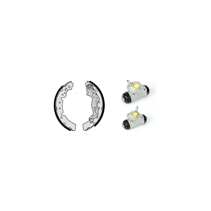 Jeu de mâchoires de frein BREMBO H 83 017