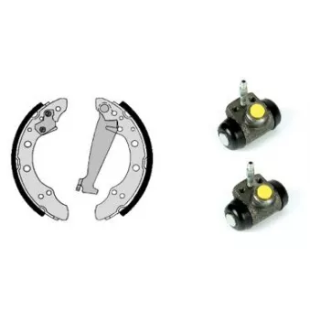 Jeu de mâchoires de frein BREMBO H 85 040