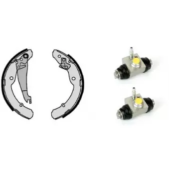 Jeu de mâchoires de frein BREMBO H 85 042