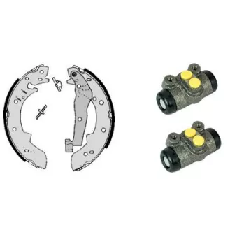 Jeu de mâchoires de frein BREMBO H 86 002