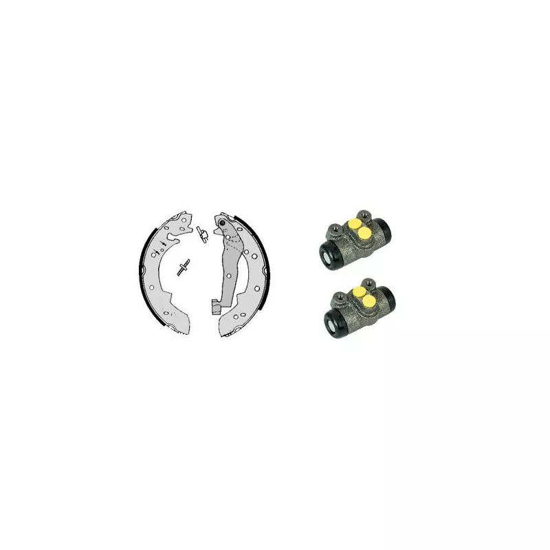 Jeu de mâchoires de frein BREMBO H 86 002