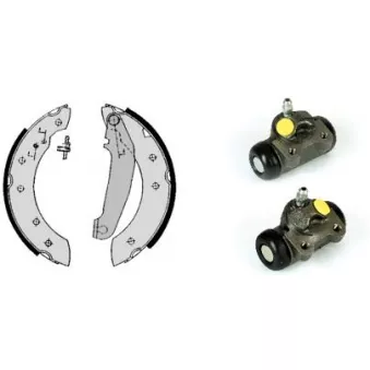 Jeu de mâchoires de frein BREMBO H 86 004