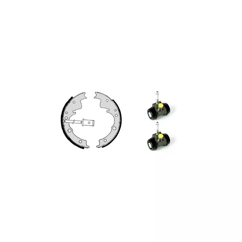 Jeu de mâchoires de frein BREMBO H A6 005