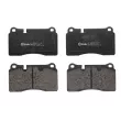 Jeu de 4 plaquettes de frein avant BREMBO P 02 002 - Visuel 1