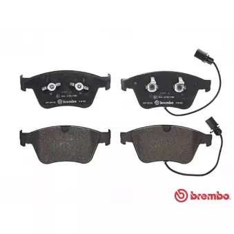 Jeu de 4 plaquettes de frein avant BREMBO P 05 003