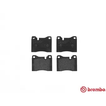 Jeu de 4 plaquettes de frein avant BREMBO P 06 002