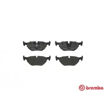 Jeu de 4 plaquettes de frein arrière BREMBO P 06 011