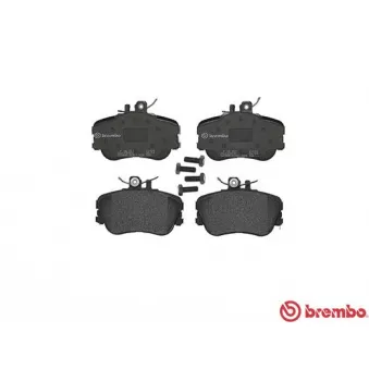 Jeu de 4 plaquettes de frein avant BREMBO P 06 017