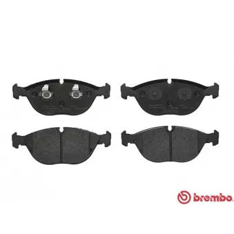 Jeu de 4 plaquettes de frein avant BREMBO P 06 019