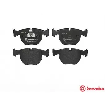 Jeu de 4 plaquettes de frein avant BREMBO P 06 021