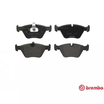 Jeu de 4 plaquettes de frein avant BREMBO P 06 022
