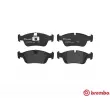Jeu de 4 plaquettes de frein avant BREMBO P 06 024 - Visuel 1