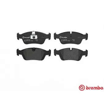Jeu de 4 plaquettes de frein avant BREMBO P 06 024