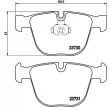 Jeu de 4 plaquettes de frein arrière BREMBO P 06 026 - Visuel 2