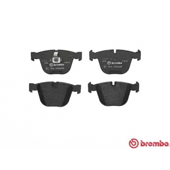 Jeu de 4 plaquettes de frein arrière BREMBO P 06 026