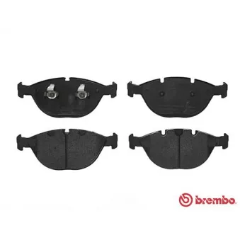 Jeu de 4 plaquettes de frein avant BREMBO P 06 028