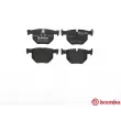 Jeu de 4 plaquettes de frein arrière BREMBO P 06 033 - Visuel 1