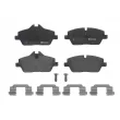 Jeu de 4 plaquettes de frein avant BREMBO P 06 034 - Visuel 1