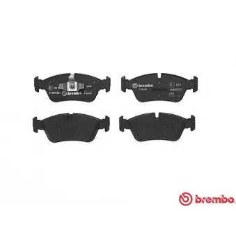 Jeu de 4 plaquettes de frein avant BREMBO P 06 035
