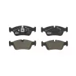 Jeu de 4 plaquettes de frein avant BREMBO P 06 035X - Visuel 1