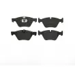 Jeu de 4 plaquettes de frein avant BREMBO P 06 036 - Visuel 1