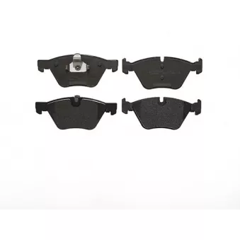 Jeu de 4 plaquettes de frein avant BREMBO P 06 036