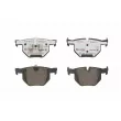 Jeu de 4 plaquettes de frein arrière BREMBO P 06 039X - Visuel 1