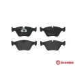 Jeu de 4 plaquettes de frein avant BREMBO P 06 042 - Visuel 1