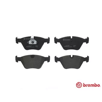 Jeu de 4 plaquettes de frein avant BREMBO P 06 042