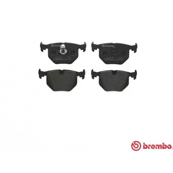 Jeu de 4 plaquettes de frein arrière BREMBO P 06 044