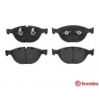 Jeu de 4 plaquettes de frein avant BREMBO P 06 047 - Visuel 1