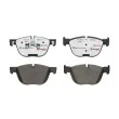 Jeu de 4 plaquettes de frein avant BREMBO P 06 049X - Visuel 1