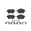 Jeu de 4 plaquettes de frein avant BREMBO P 06 051 - Visuel 1