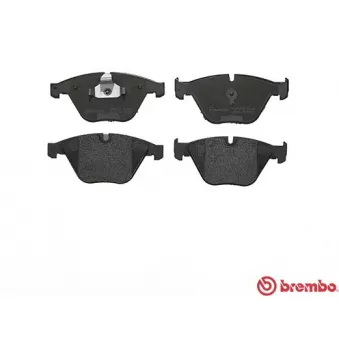 Jeu de 4 plaquettes de frein avant BREMBO P 06 054