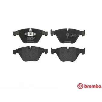 Jeu de 4 plaquettes de frein avant BREMBO P 06 055