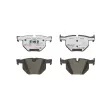Jeu de 4 plaquettes de frein arrière BREMBO P 06 056X - Visuel 1