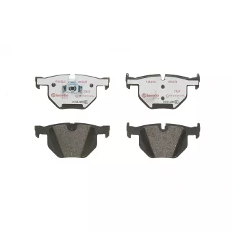 Jeu de 4 plaquettes de frein arrière BREMBO P 06 056X