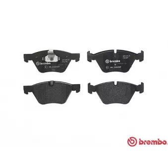 Jeu de 4 plaquettes de frein avant BREMBO P 06 057