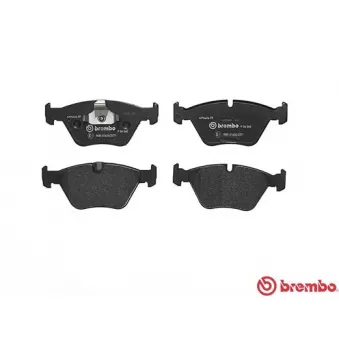 Jeu de 4 plaquettes de frein avant BREMBO