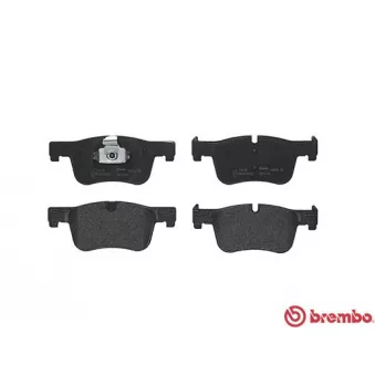 Jeu de 4 plaquettes de frein avant BREMBO P 06 070