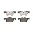 Jeu de 4 plaquettes de frein avant BREMBO P 06 070X - Visuel 1