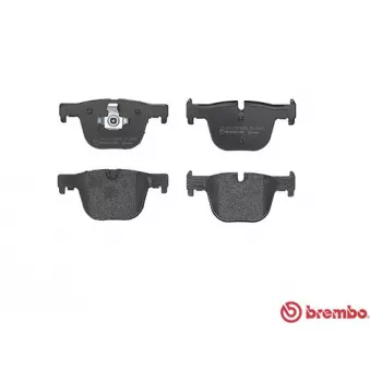Jeu de 4 plaquettes de frein arrière BREMBO P 06 072