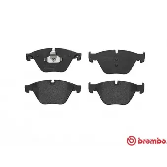 Jeu de 4 plaquettes de frein avant BREMBO P 06 074